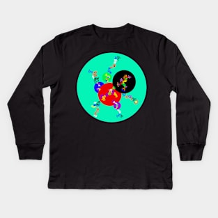 Pond Life Kids Long Sleeve T-Shirt